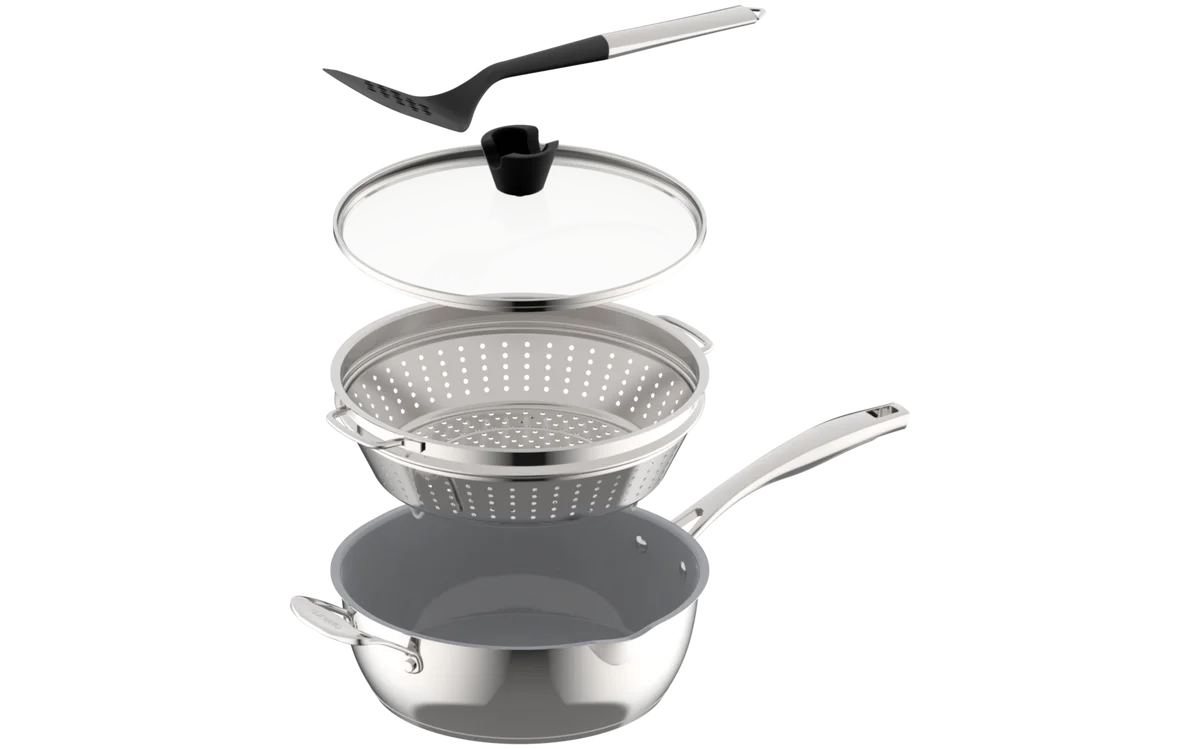 Preferred Pan 4-Pc Set Stainless Steel