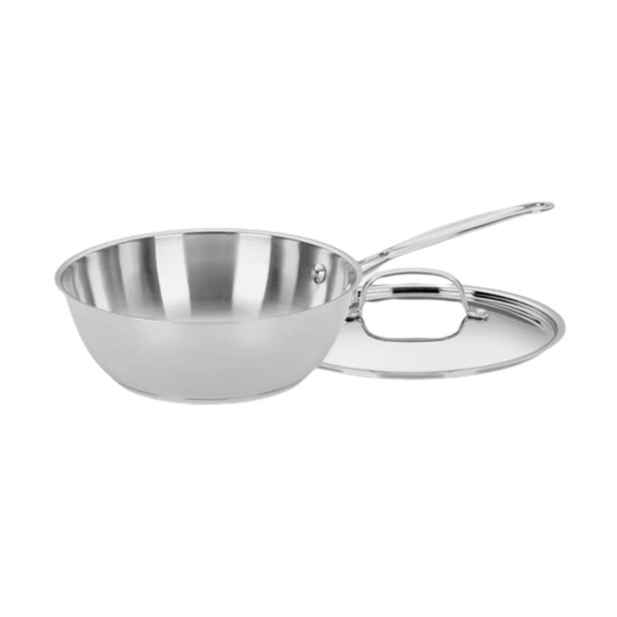 Chef's Classic™ Stainless 3 Quart Chef's Pan with Cover