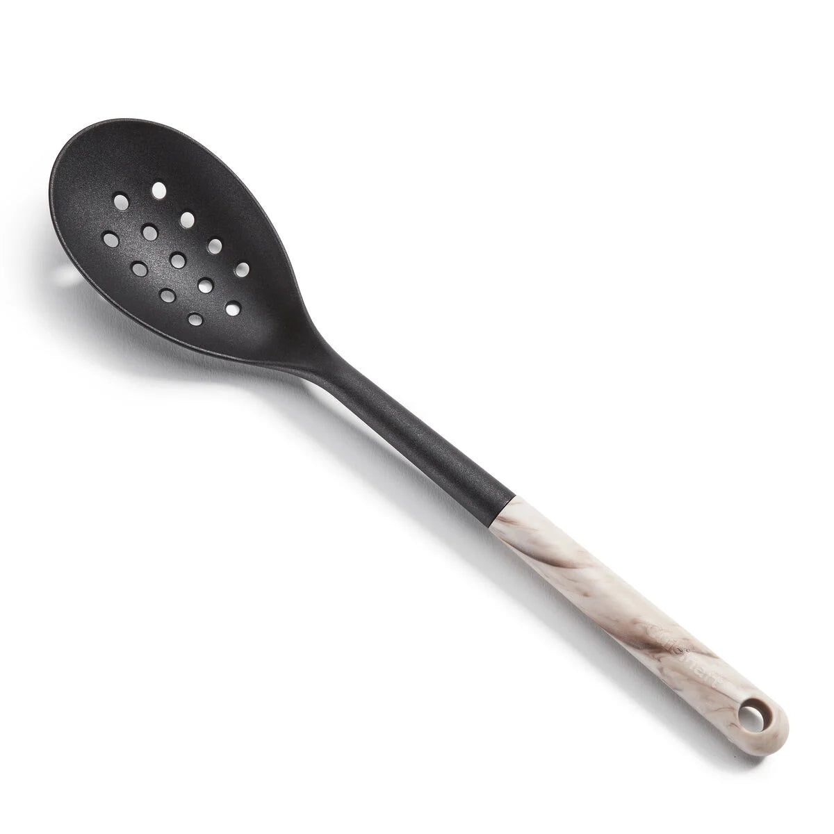 Marble Neutrals Slotted Spoon