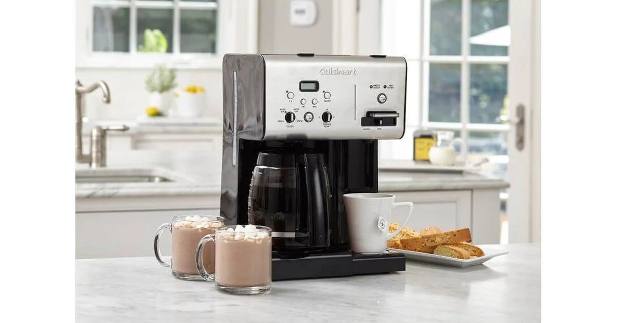 Discontinued Coffee Plus™ 12 Cup Programmable Coffee Maker plus Hot Water System