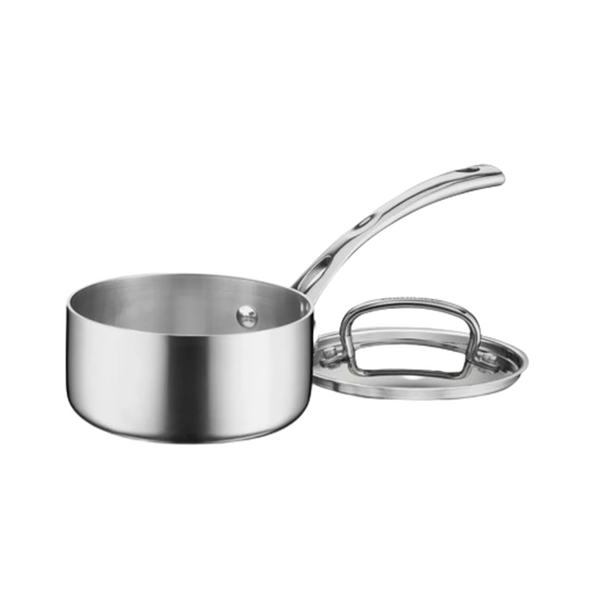 French Classic Tri-Ply Stainless 1 Qt. Saucepan with Cover