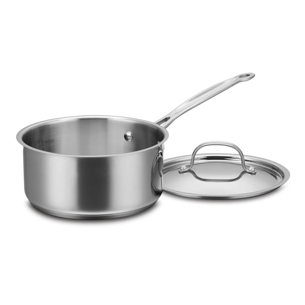 Chef's Classic™ Stainless 2 Qt. Saucepan with Cover