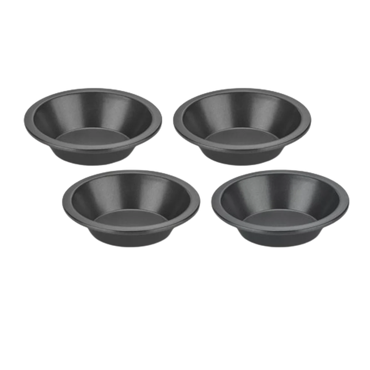4-pc 5" Mini Round Pie Dish Set