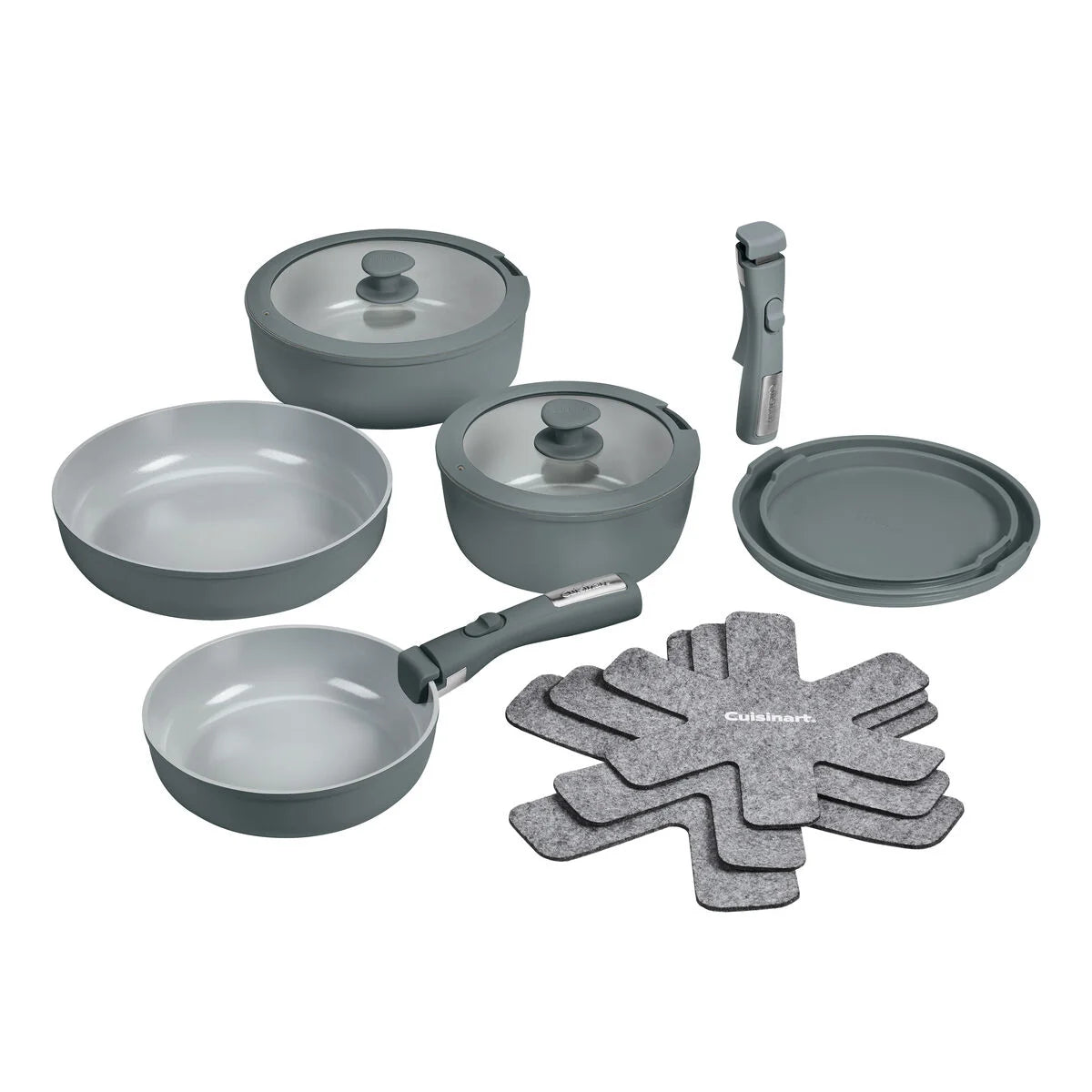 ClickSmart™ Nonstick Detachable Handle Cookware