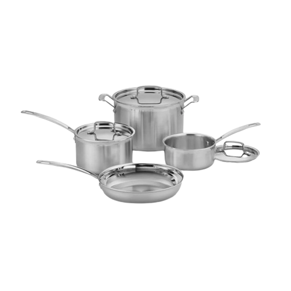 MultiClad Pro Triple Ply Stainless Cookware 7 Piece Set