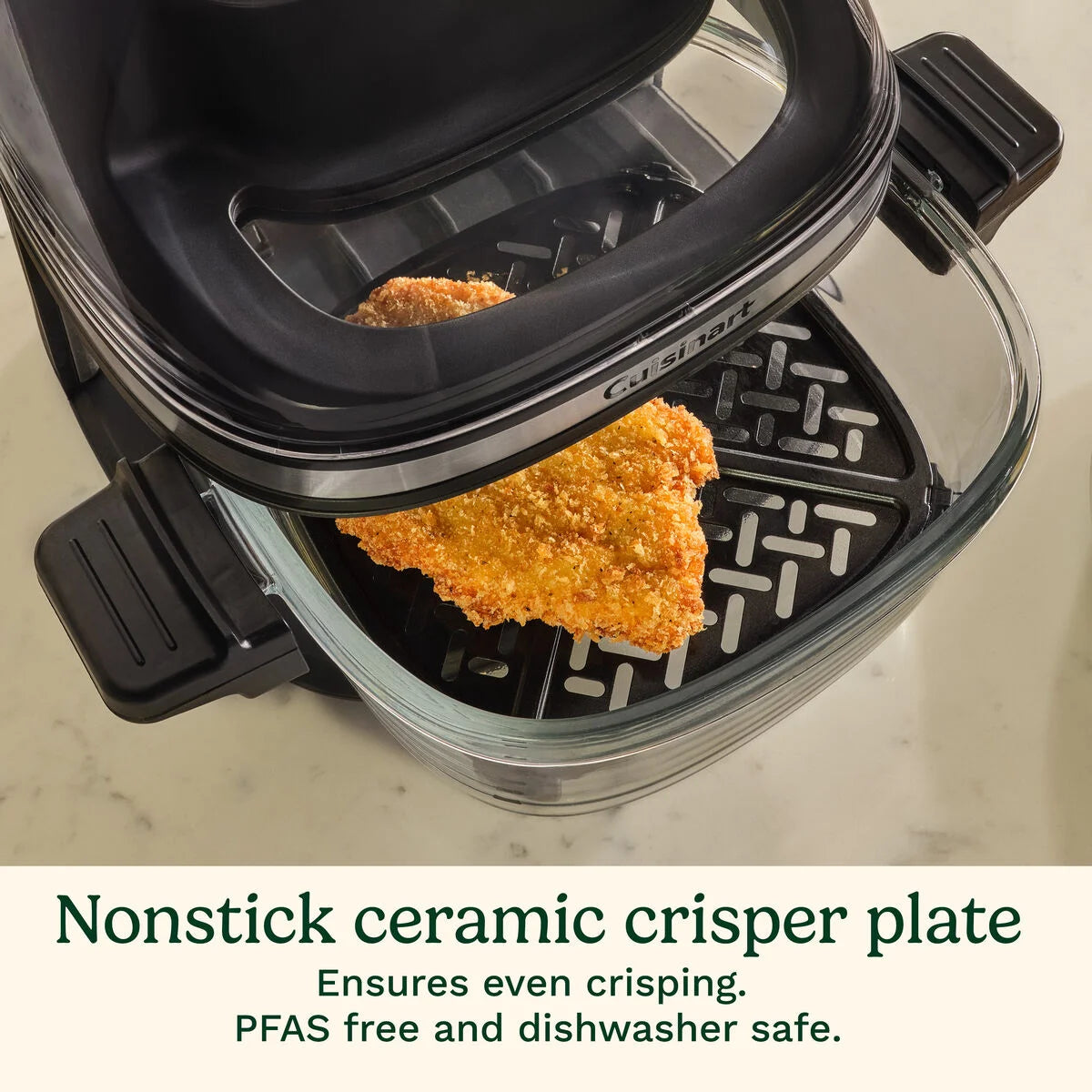 3-Piece Glass Air Fryer Accessory Set