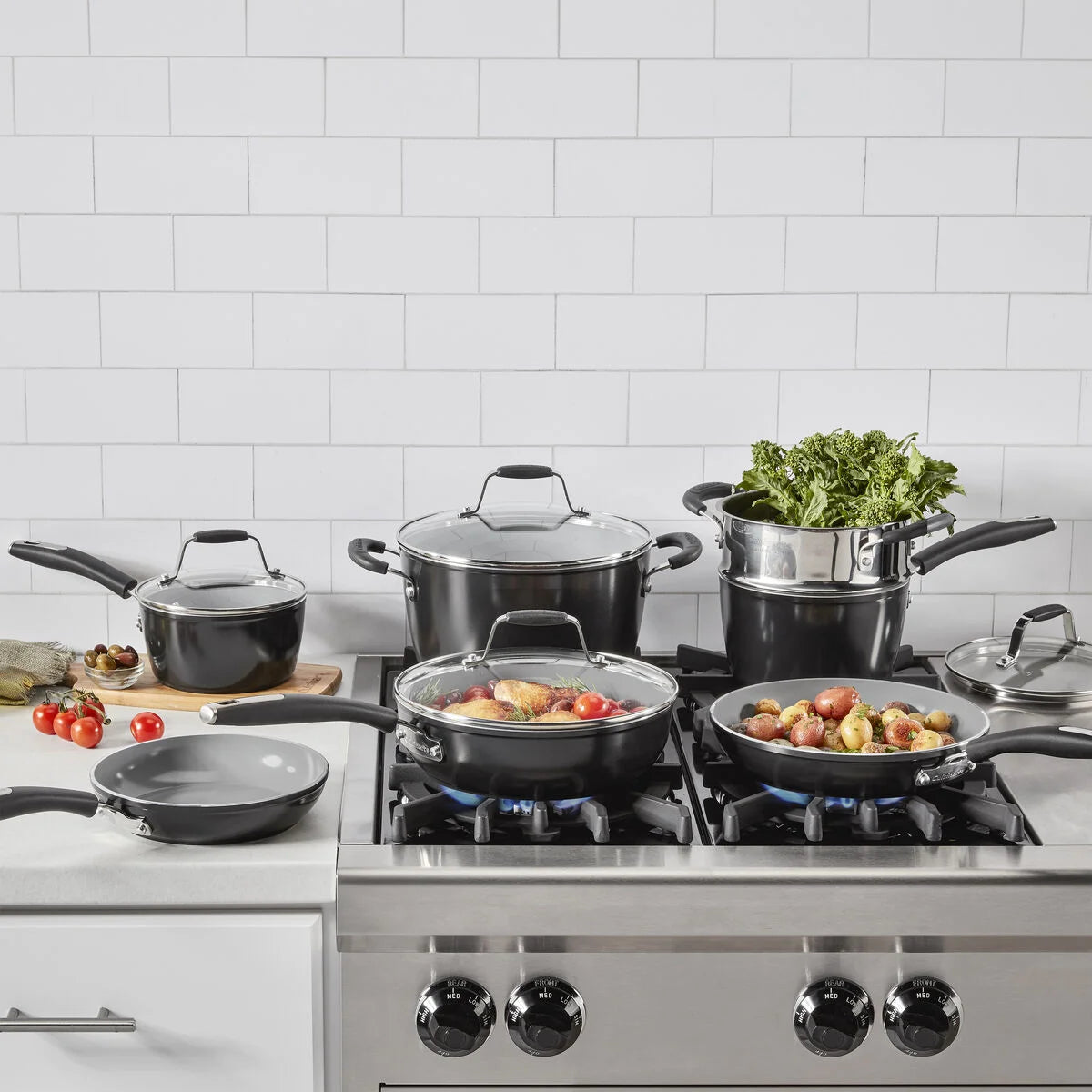 11-Pc Intermix™ Ceramic Nonstick Set