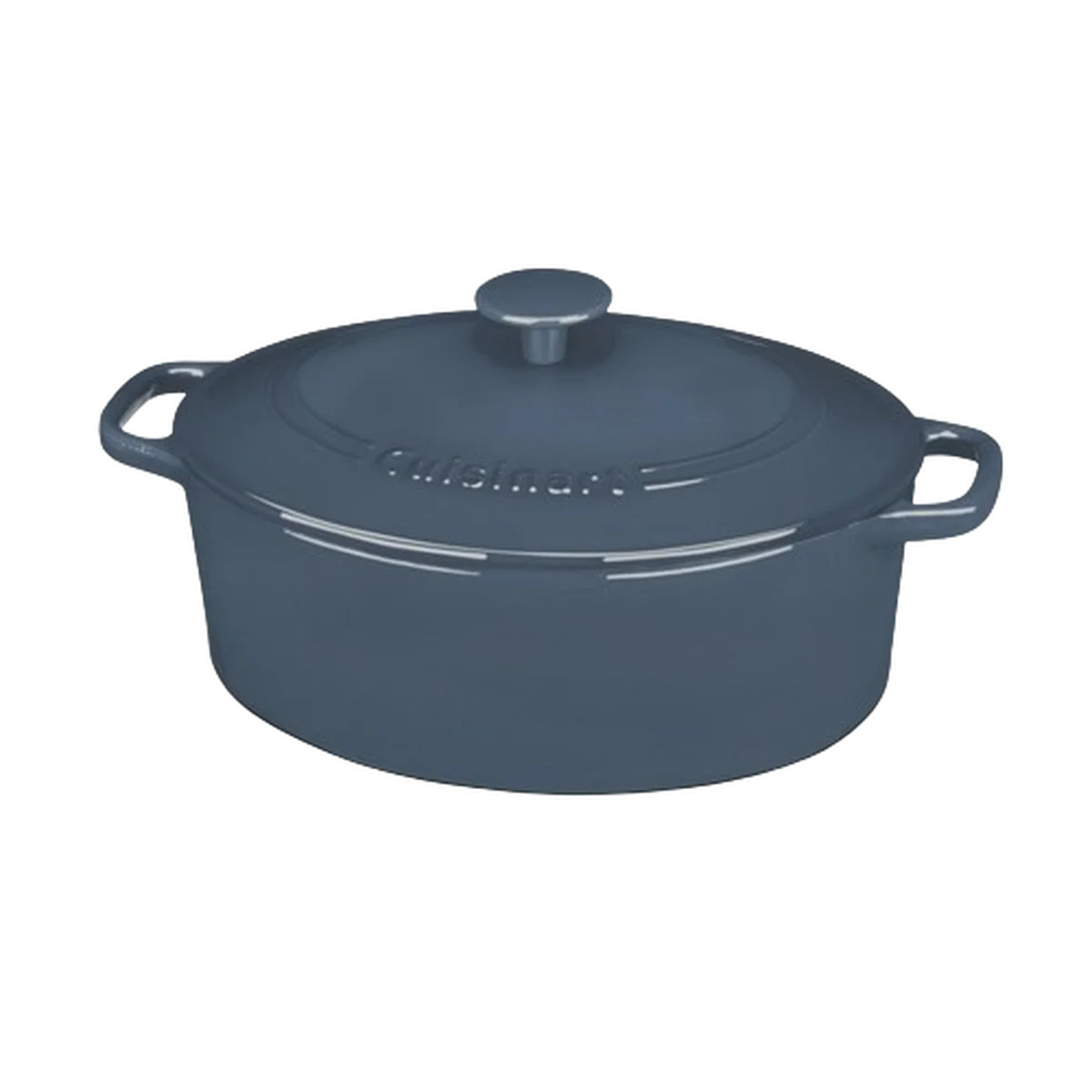 Chef’s Classic™ Enameled Cast Iron Cookware 5.5 Quart Oval Covered Casserole