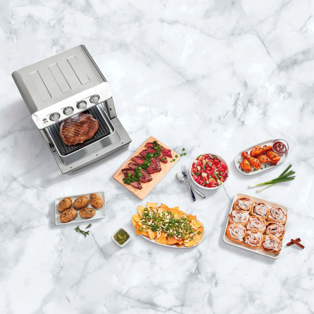 Air Fryer Toaster Oven with Grill
