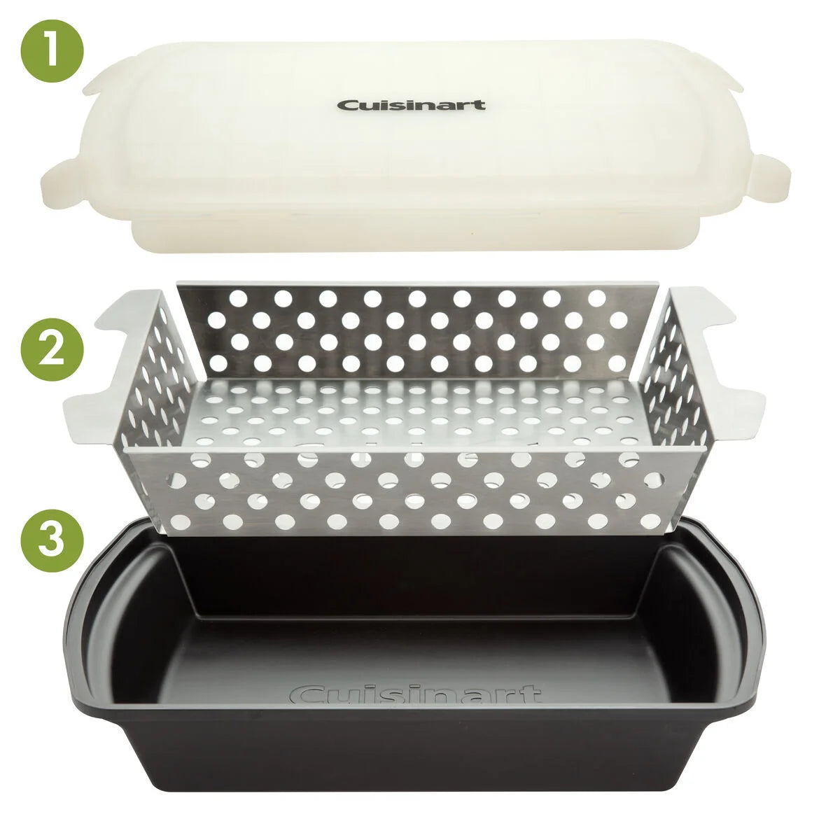 Marinade and Grilling Basket Set