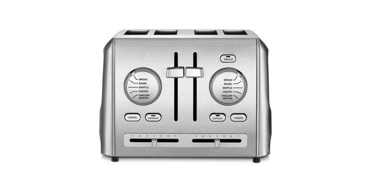 4 Slice Custom Select Toaster