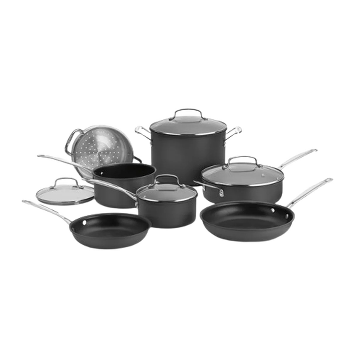 Chef's Classic™ Nonstick Hard Anodized 11 Piece Set