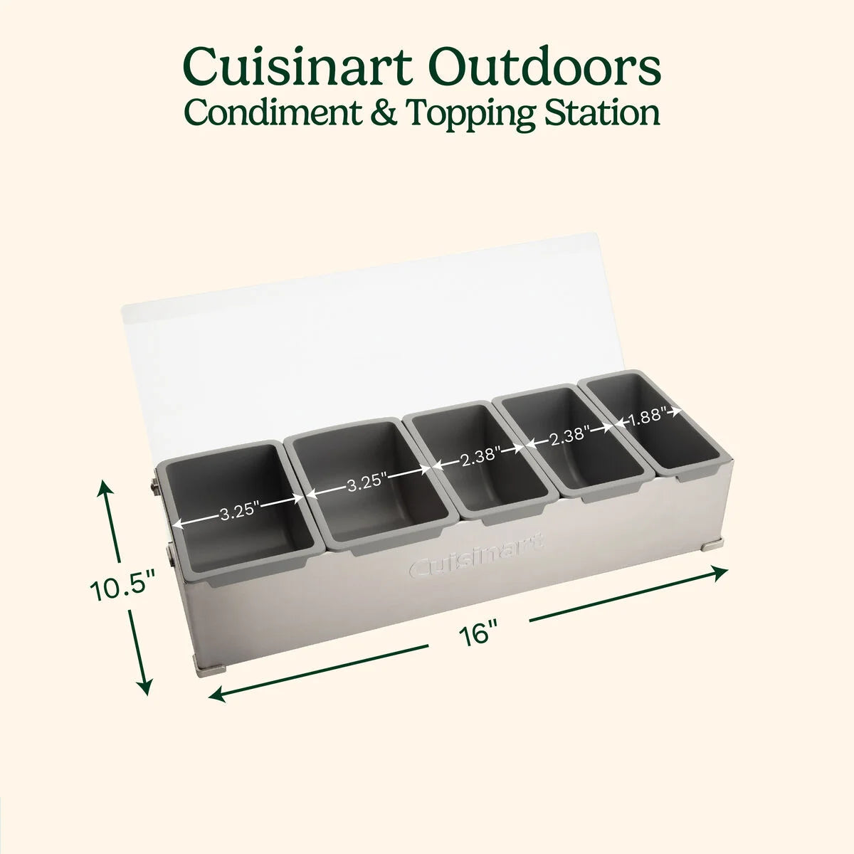 Condiment & Topping Station