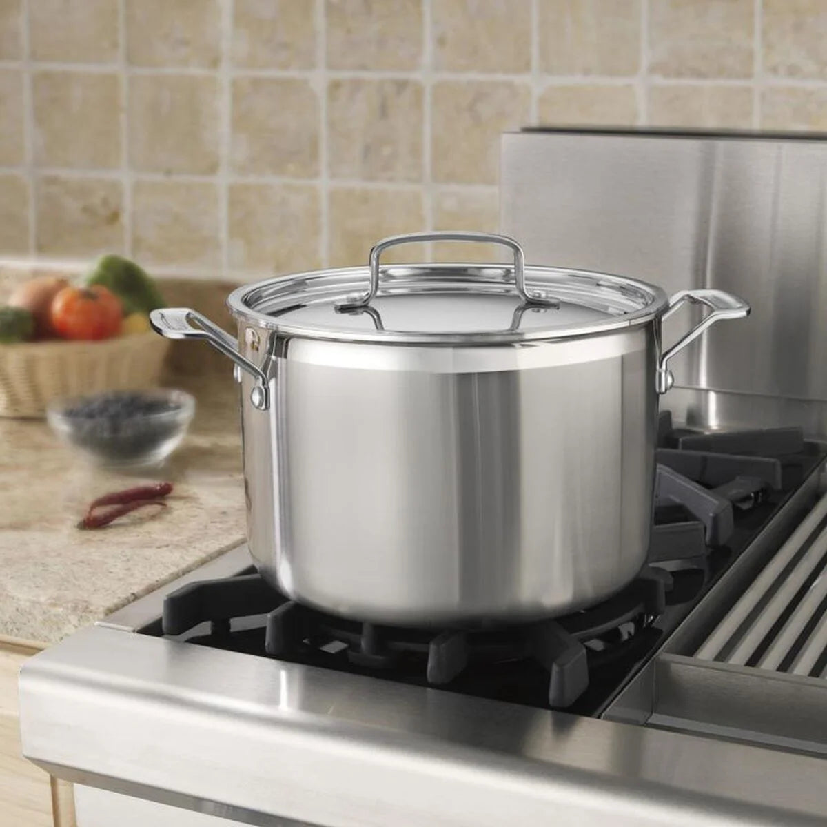 Discontinued MultiClad Pro Triple Ply Stainless Cookware 8 Quart Stockpot
