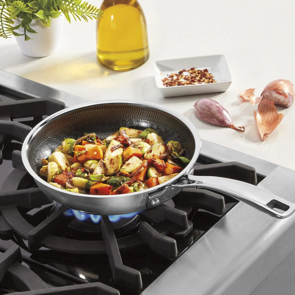 FusionPlus® Hybrid Stainless Steel 8" Skillet