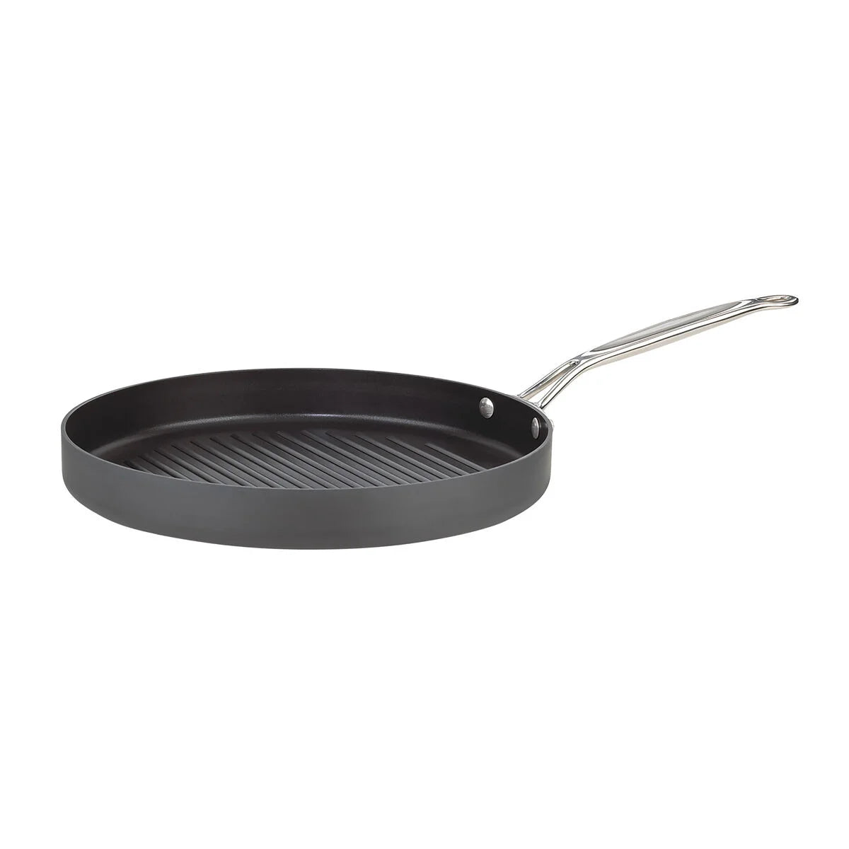 Chef's Classic™ Nonstick Hard Anodized 12" Round Grill Pan