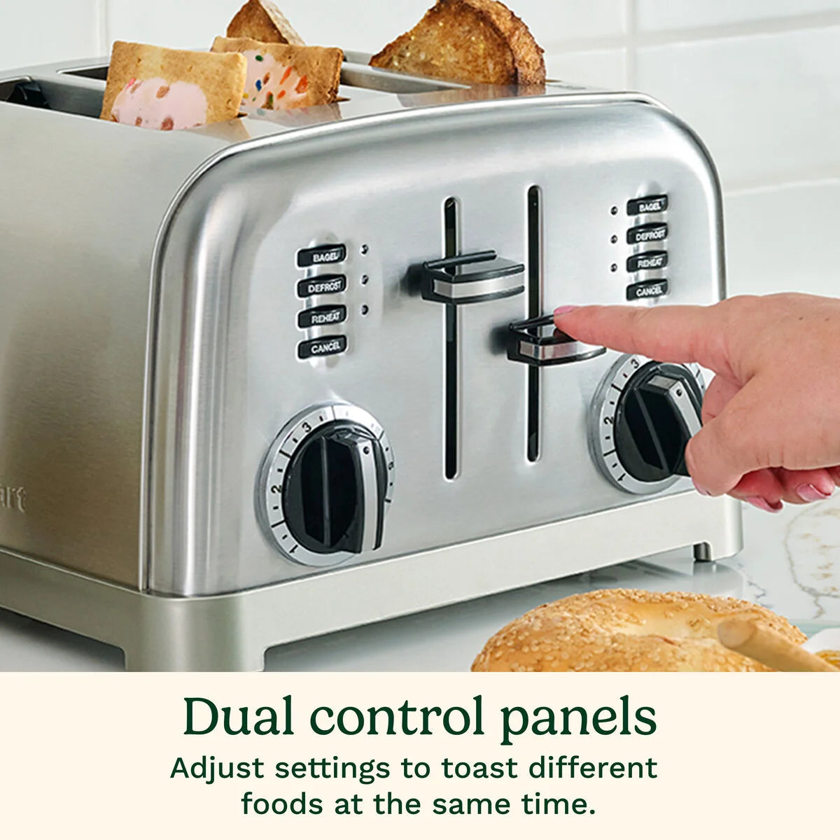 4 Slice Metal Classic Toaster