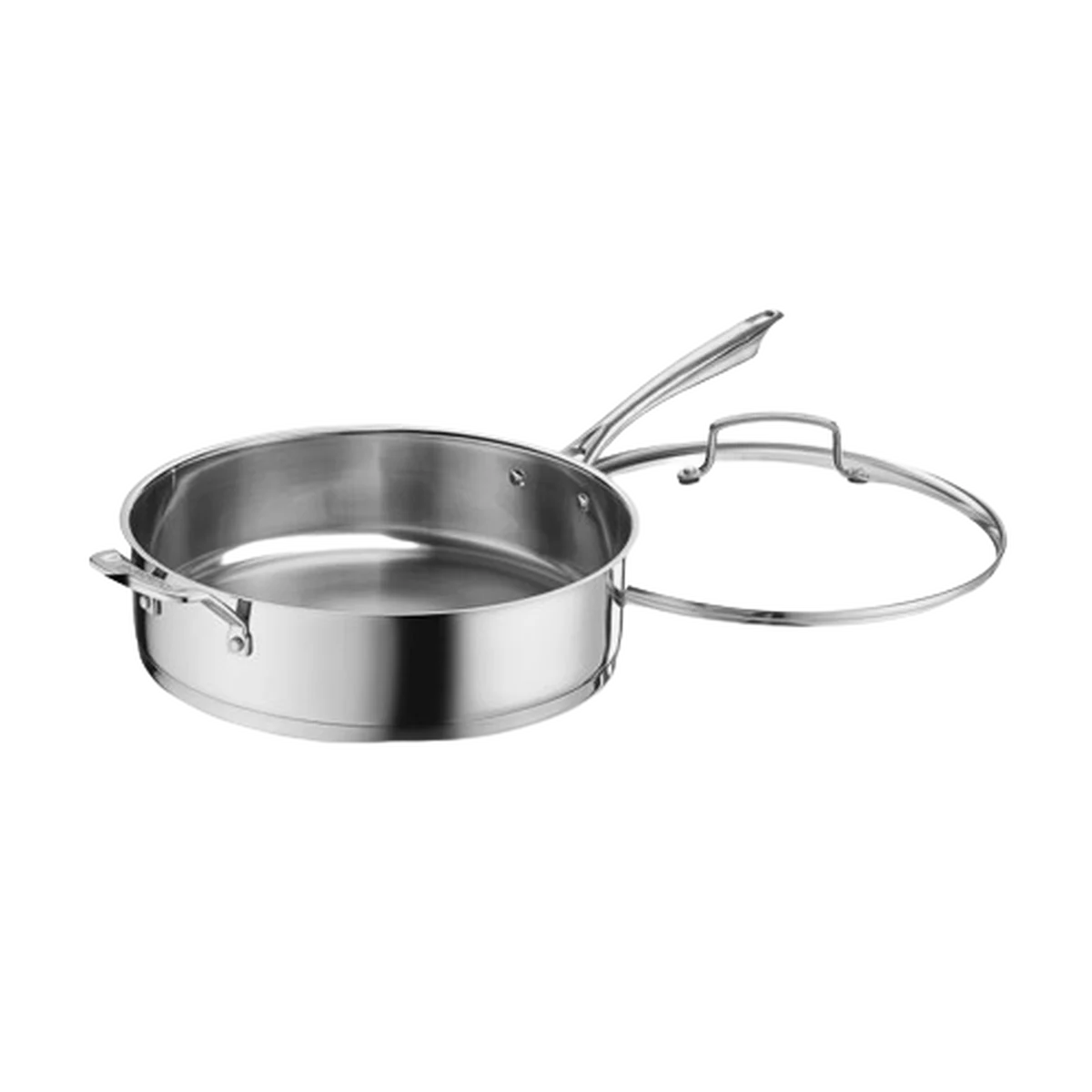 Professional Series™ Cookware 6 Quart Sauté Pan with Helper Handle & Cover