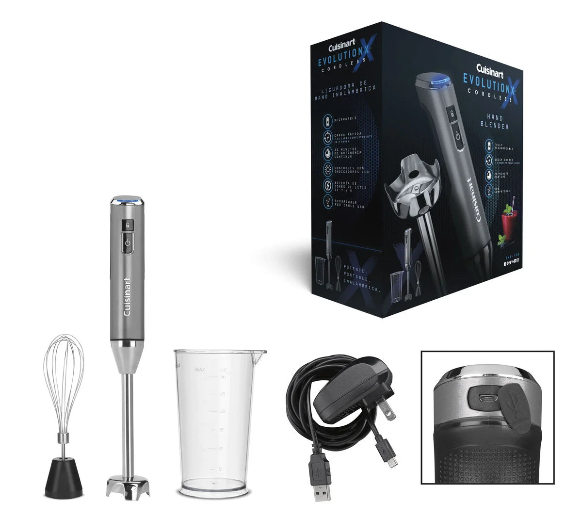 Discontinued Cuisinart EvolutionX Cordless Hand Blender