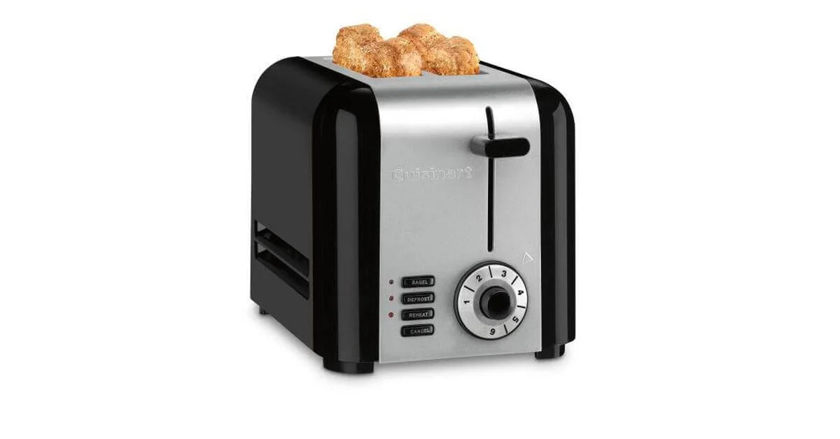 Discontinued 2 Slice Compact Stainless Toaster