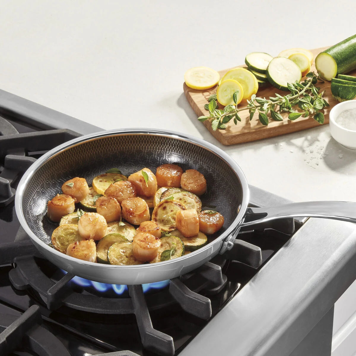 FusionPlus® Hybrid Stainless Steel 10" Skillet