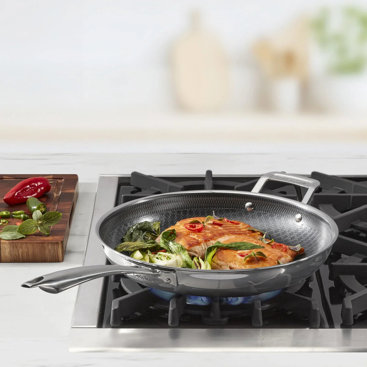 FusionElite+™ Hybrid Tri-Ply Stainless Steel 12" Skillet w/Helper