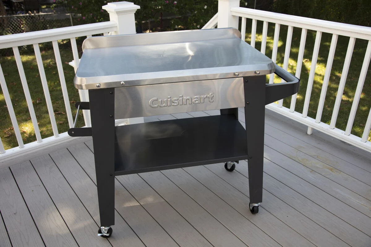 Outdoor Stainless Steel Grill Prep Table