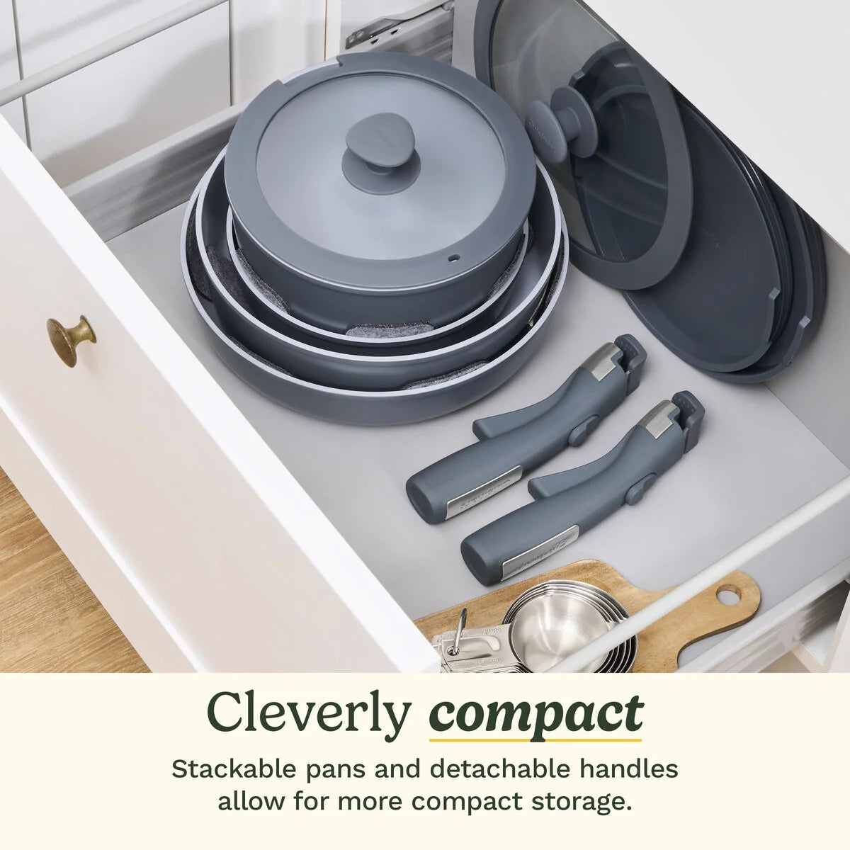 ClickSmart™ Nonstick Detachable Handle Cookware