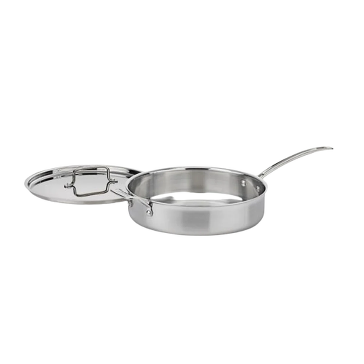 MultiClad Pro Triple Ply Stainless Cookware 5.5 Quart Sauté Pan