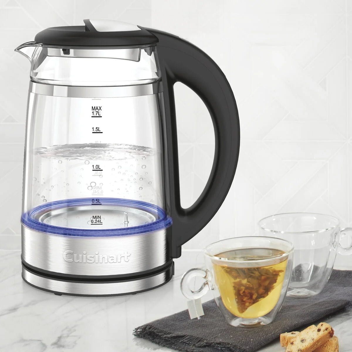 ClearTemp 1.7L Glass Kettle