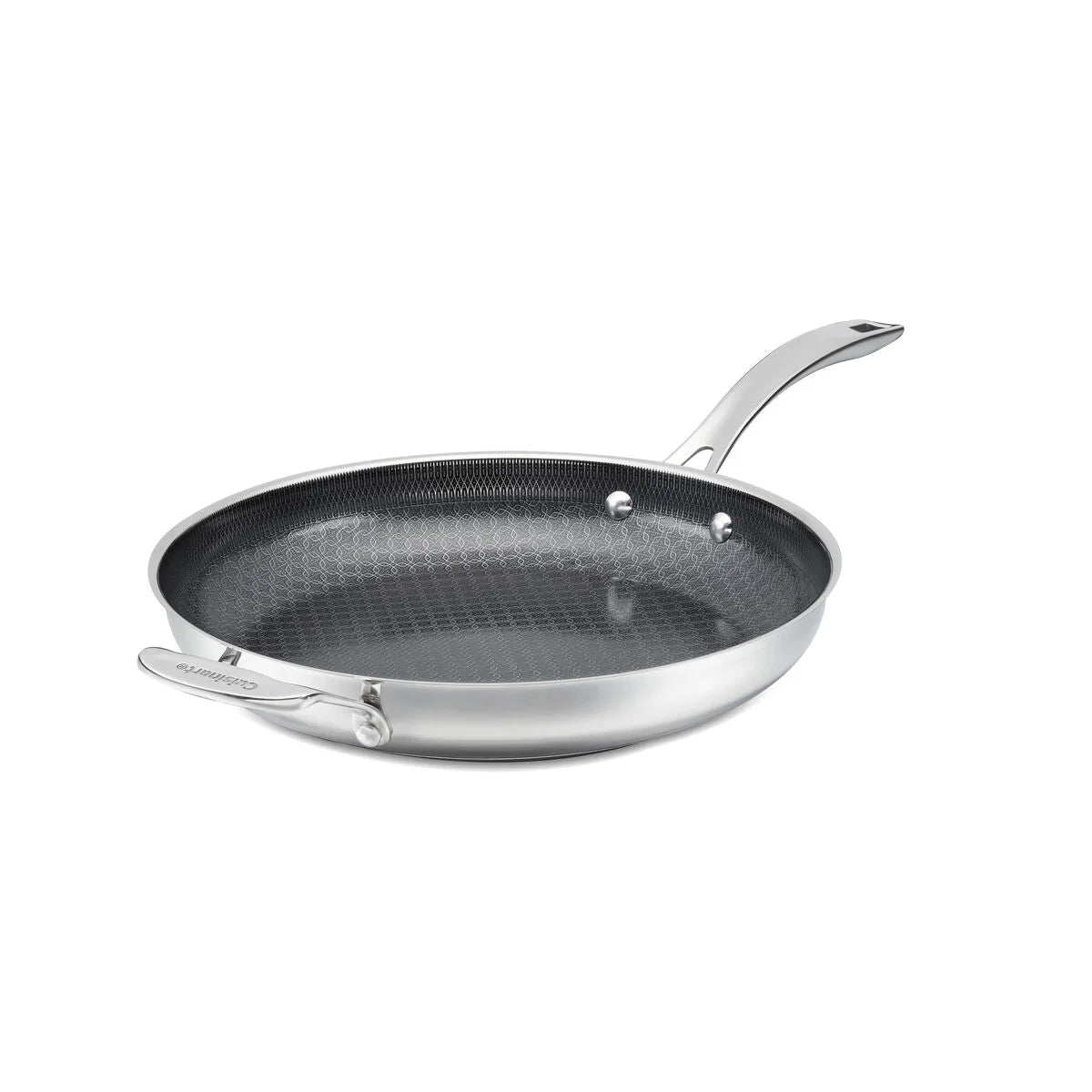 FusionPlus® Hybrid Stainless Steel 12" Skillet with Helper