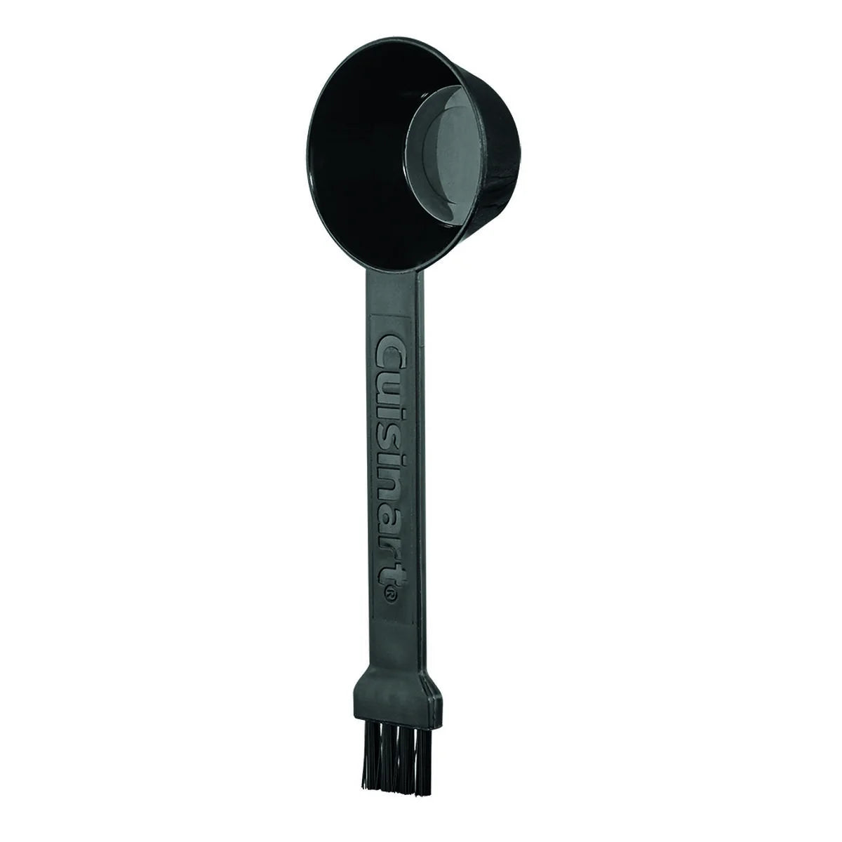 Scoop with brush