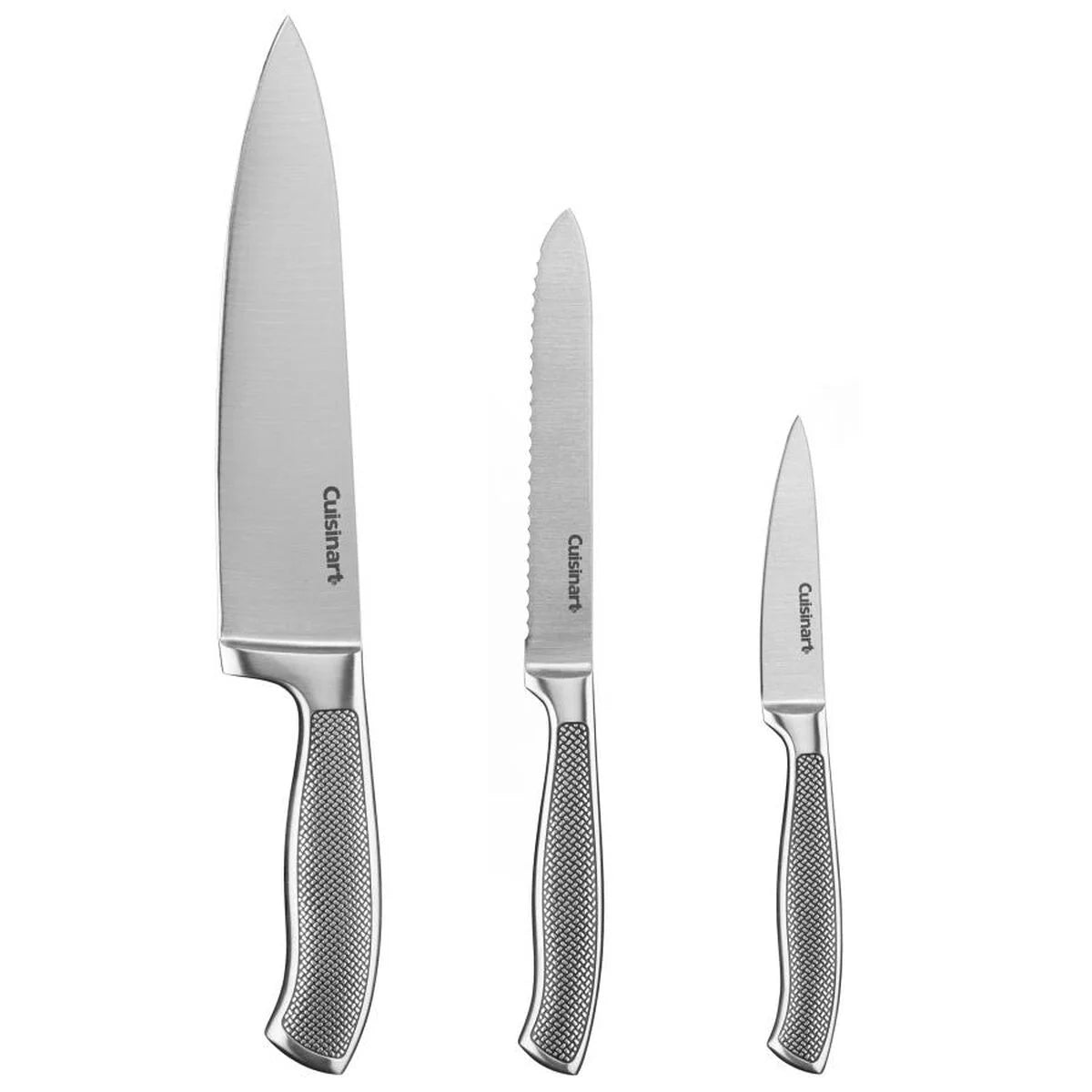 3pc Stainless Steel Knife Set - Graphix Collection