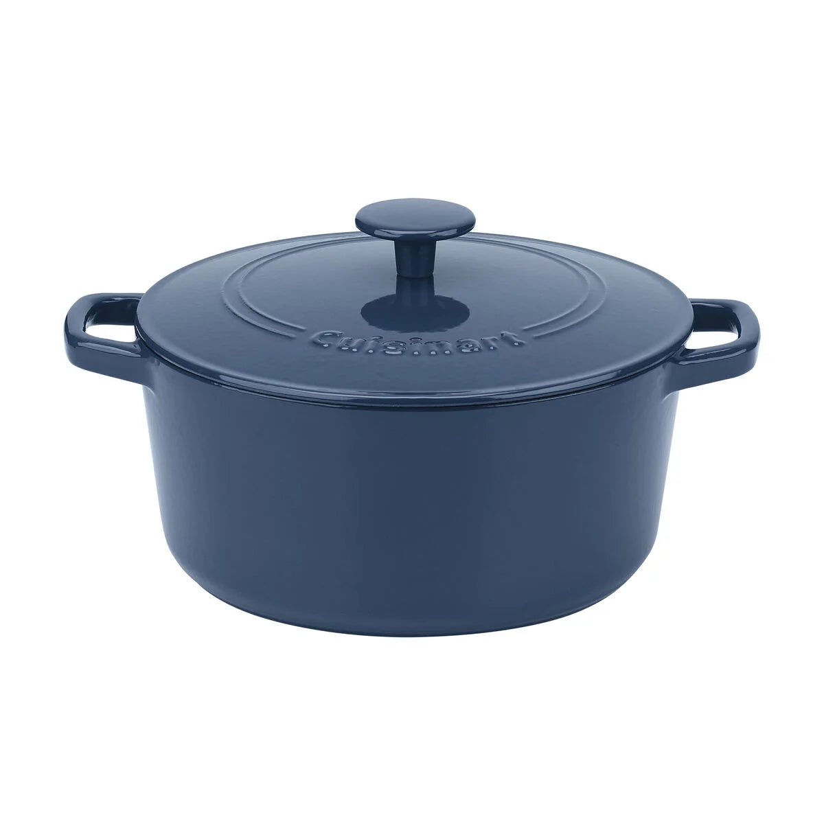 Chef’s Classic™ Enameled Cast Iron Cookware 5 Quart Round Covered Casserole