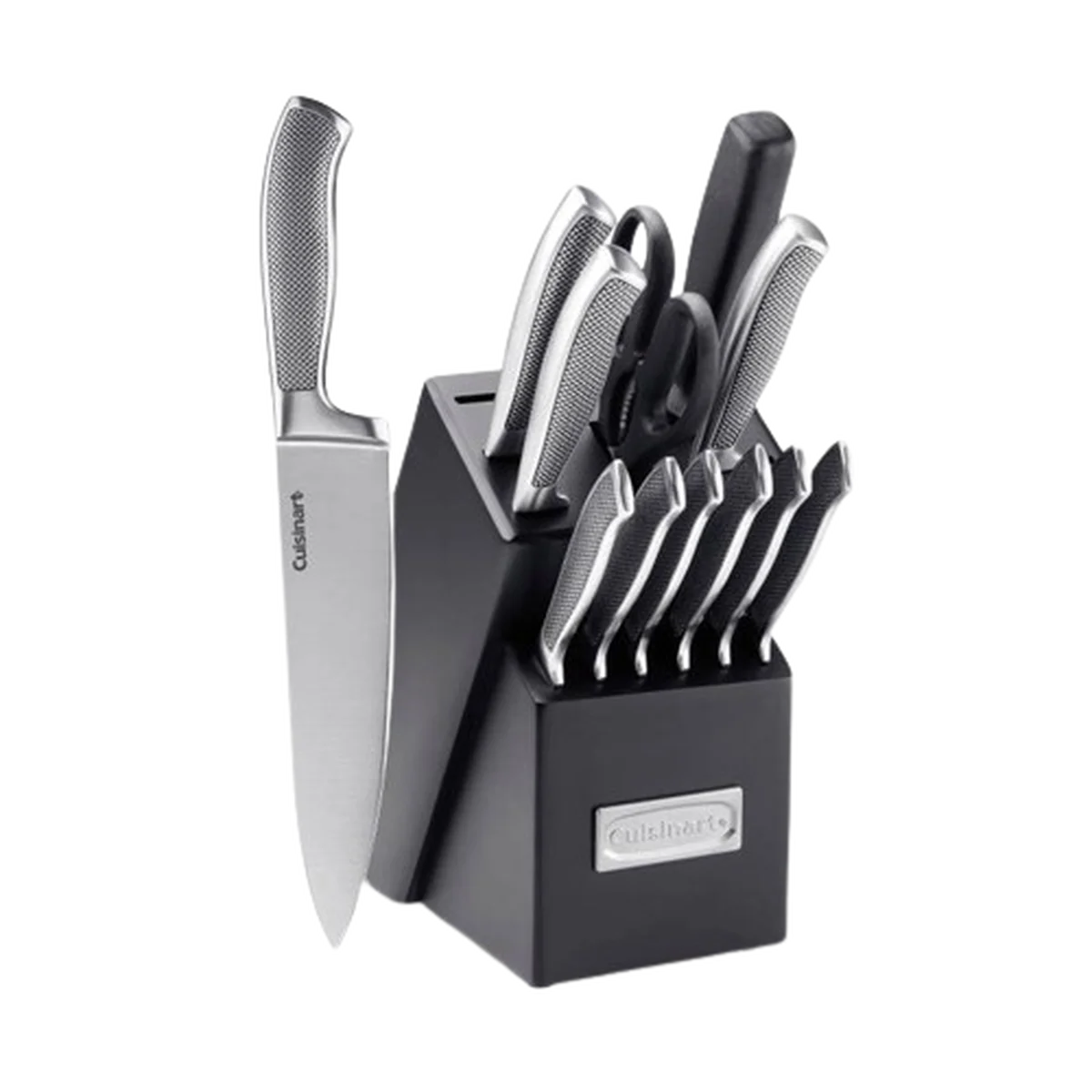 Graphix Collection 13 Piece Stainless Steel Knife Block Set