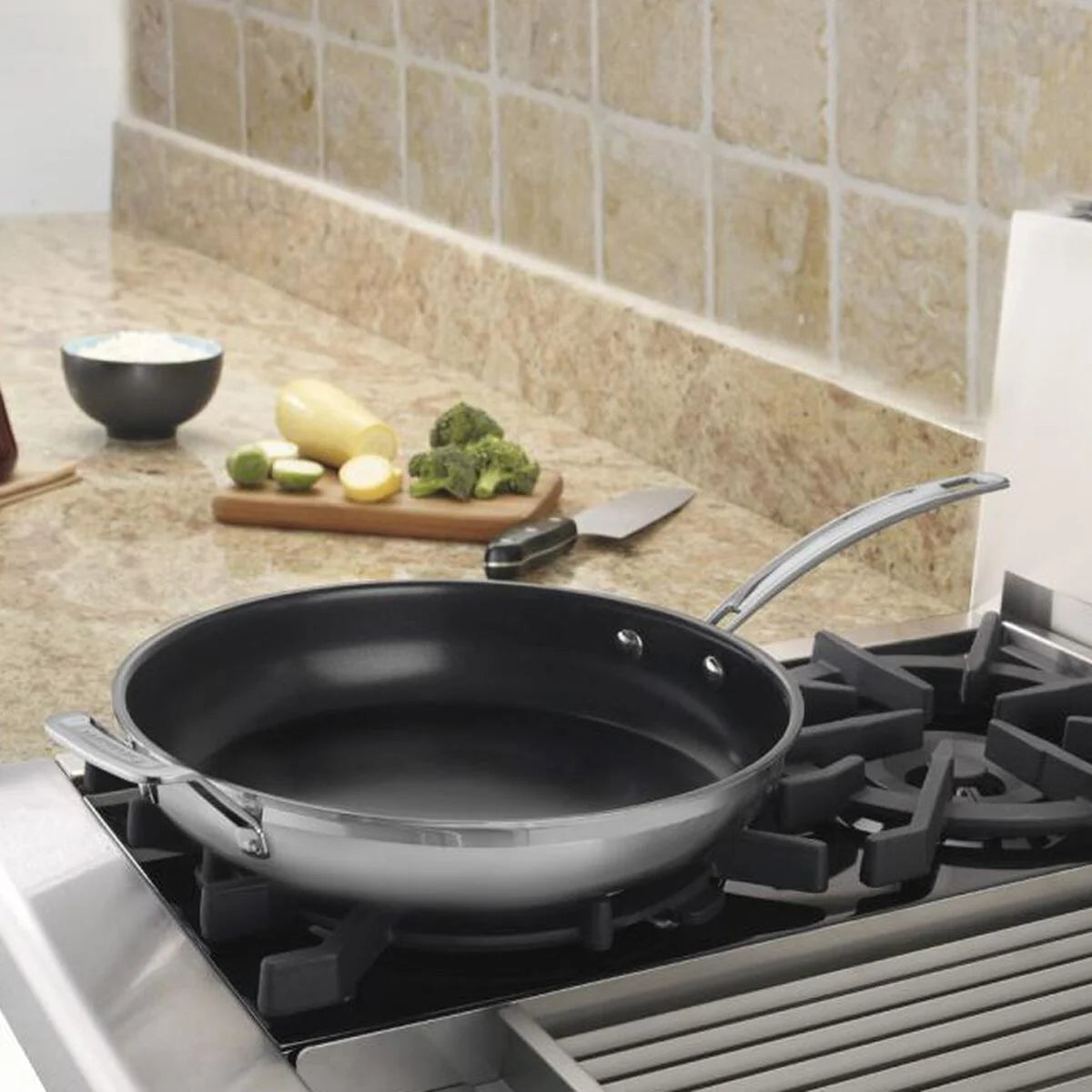 Discontinued MultiClad Pro Triple Ply Stainless Cookware 12" Nonstick Skillet