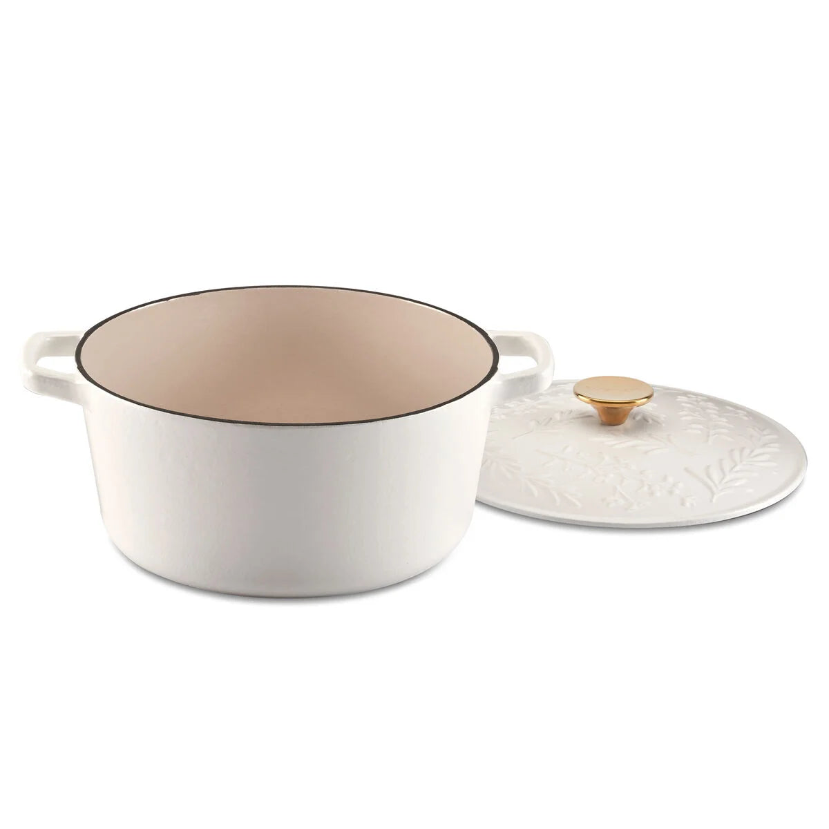 Earth & Essence 5 Qt. Casserole with Cover - Rosemary & Thyme Design