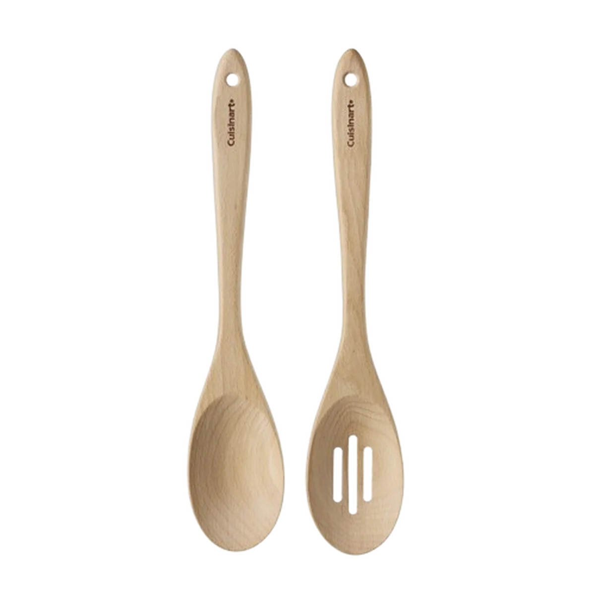 Beechwood 2pc Spoon Set (Solid and Slotted)