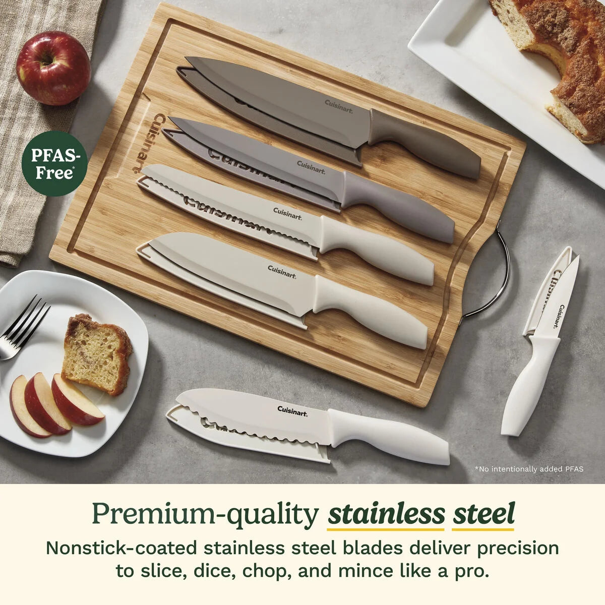 12-Piece Nonstick Coated Cutlery Set